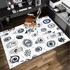 Eyes Pattern Design Art Office Rug Chair Mat, Entryway Carpet, Suitable for Front Door, Bedroom, Living Room, Desk, Holiday Gift