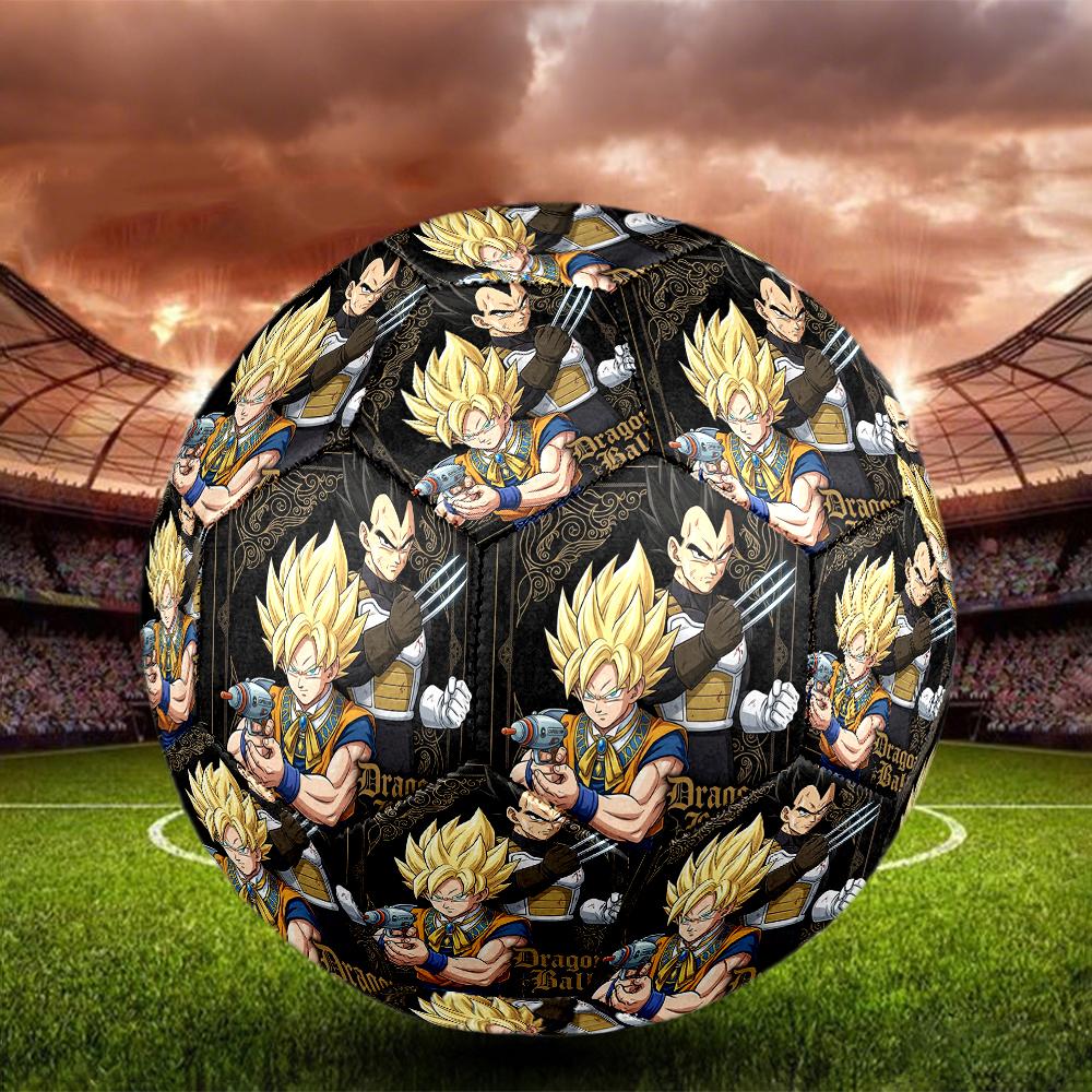 1pc Dragon Ball Z Football Soccer Ball Size 5 Indoor Soccer Ball Fashion Colorful  Backyard Game -Great For Sports Fans Gift HE58