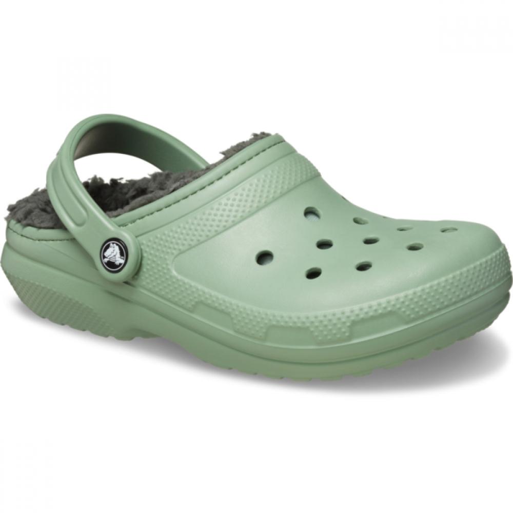 Crocs Classic Lined Clogs Moss 203591 3wp