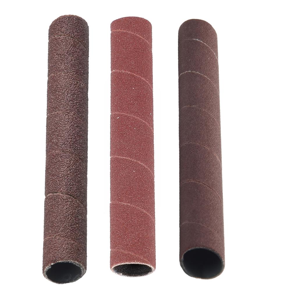 Sanding Drum Sleeves Sandpaper 4.5inch 80 150 240 Grit Vibrating Spindle For Sander Sleeve Polishing Tools Accessories