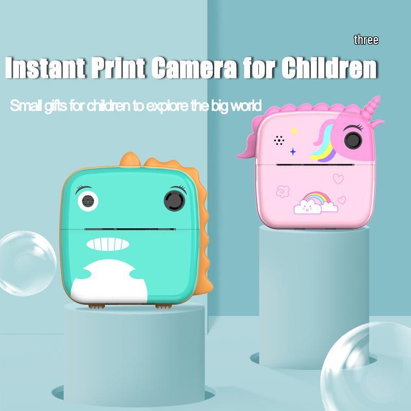 Kids' Instant Print Cartoon Camera - Smart, Fun, and Gift-Ready