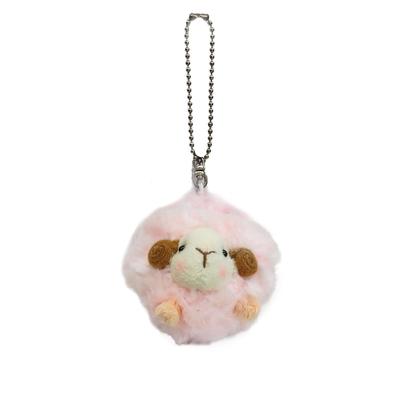 Take Off Plush Music Box Marucchi Sheep Keychain Pink