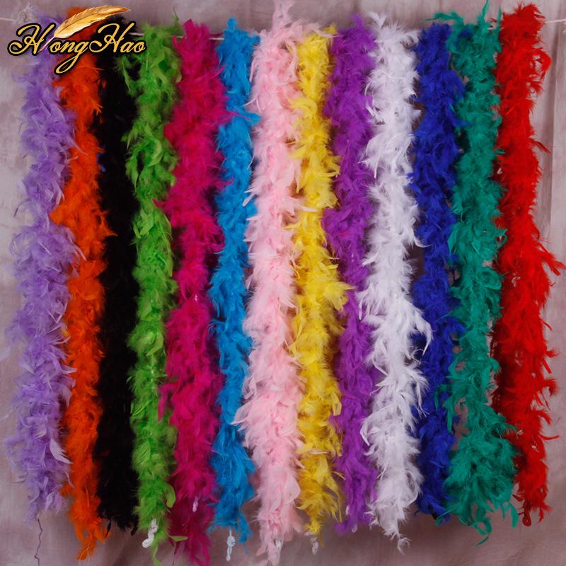

Large Turkey Feather Strip Scarf for Stage and Wedding Decoration фіолетовий