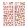 Capybara Crystal 3D Stickers: Cute Animal Rewards for Kids, Journal Decoration, Phone Accessories