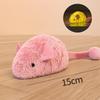 Interactive Mouse Plush Cat Chew Toy Squeaky Luminous Mice Kitten Toy Bite Resistant Teeth Cleaning Cat Toy Supplies