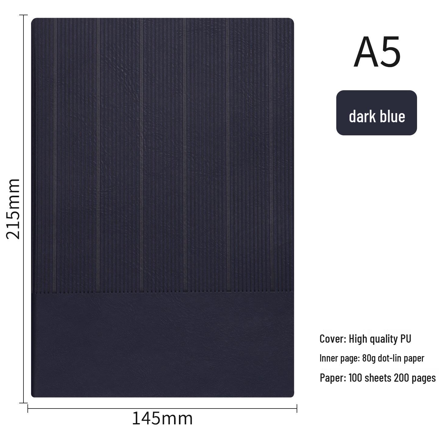 Custom Logo A5 Notebook Gift Set: High-End Business Souvenir for Corporate Events A5