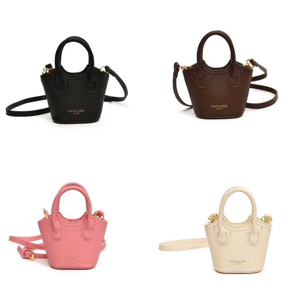 Small Water Bucket Shoulder Bag Made From Durable Composite Fabric For Outings