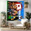 Roblox Theme Wall Decor Tapestry Art For Pet Memorial Birthdaywedding Party Backdrop Family Gift