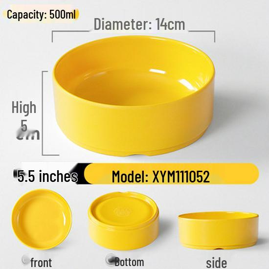 A5 Melamine Steaming Bowl - Small, Colorful, Durable for Fast Food & Steamed Dishes