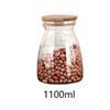 Glass Storage Jar with Bamboo Lid