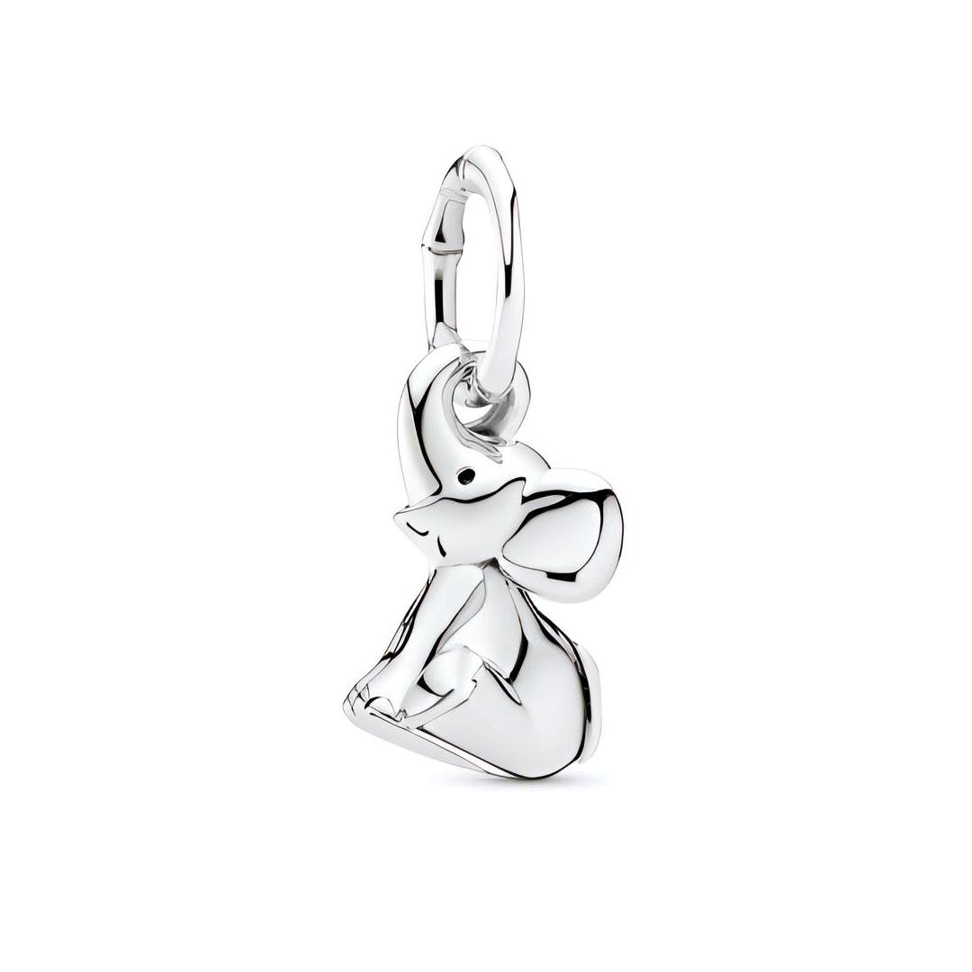 Pandora Elephant Charm Unisex Jewelry Silver 798069 Silver