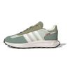 adidas Originals Retropy E5 Comfortable Versatile Synthetic Leather Durable Low-Top Running Shoes Women Sneaker Green White JQ0009