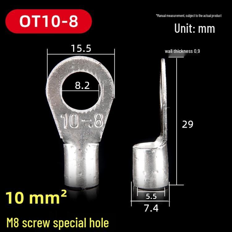 Silver-Plated Brass Terminal Block: Round, U, Y, Fork Type Lug SNB/RNB Open Barrel