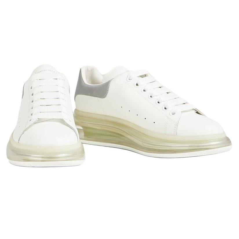 Alexander Mcqueen Sneaker Oversize con Zeppa 'White Grey' Donna 666892WIA4T9058