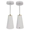 Cordless Table Lamp Rechargeable Touch Control Stepless Dimmable LED Portable Wireless for Home Living Room