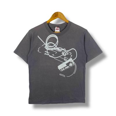 Vintage Analogue For Your Digital Rock The House Graphic Tee Shirt Small Size