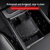 Compatible Tesla Central Console Silicone Storage Box: Original Color, Convenient Lower Console Storage Solution.