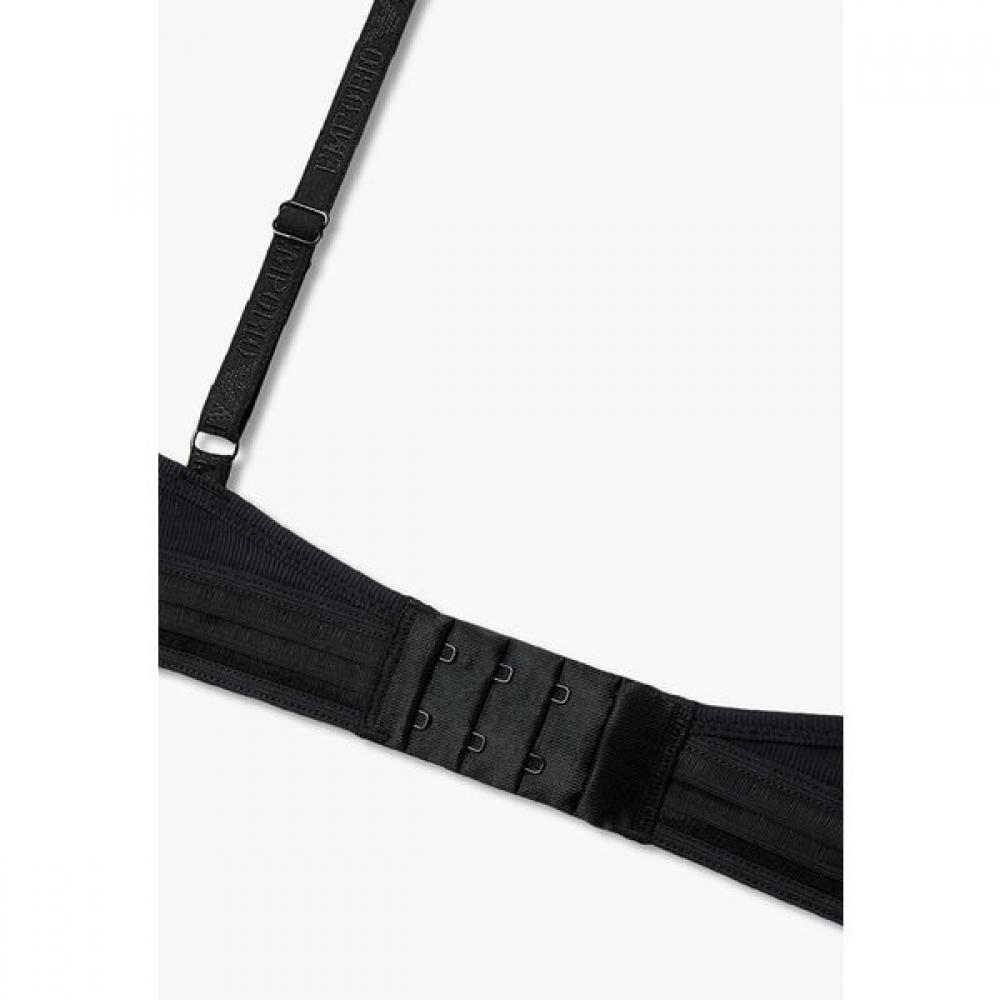 Emporio Armani Women S Ribbed Contour Bra Eagle Logo  0826184505 