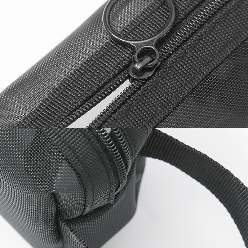 Schwarze Schicht Reise Kosmetiktasche Große Kapazität Netz Make-up Tasche Make-up Aufbewahrungsbeutel Reise Toilettenartikel Kosmetik Aufbewahrungstaschen
