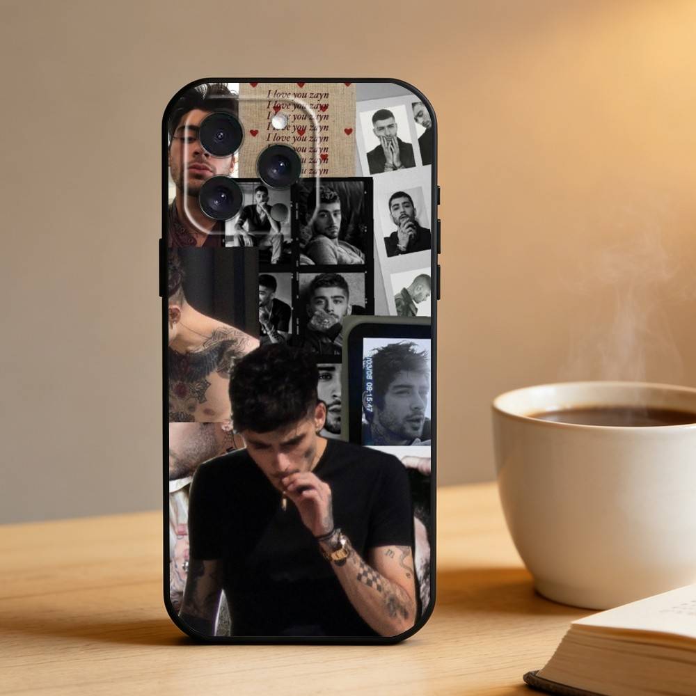 

Singer Z-Zayn M-Malik Phone Case For iPhone 17 16 15 14 13 12 Max Plus Silicone Black Cover iPhone17PRO