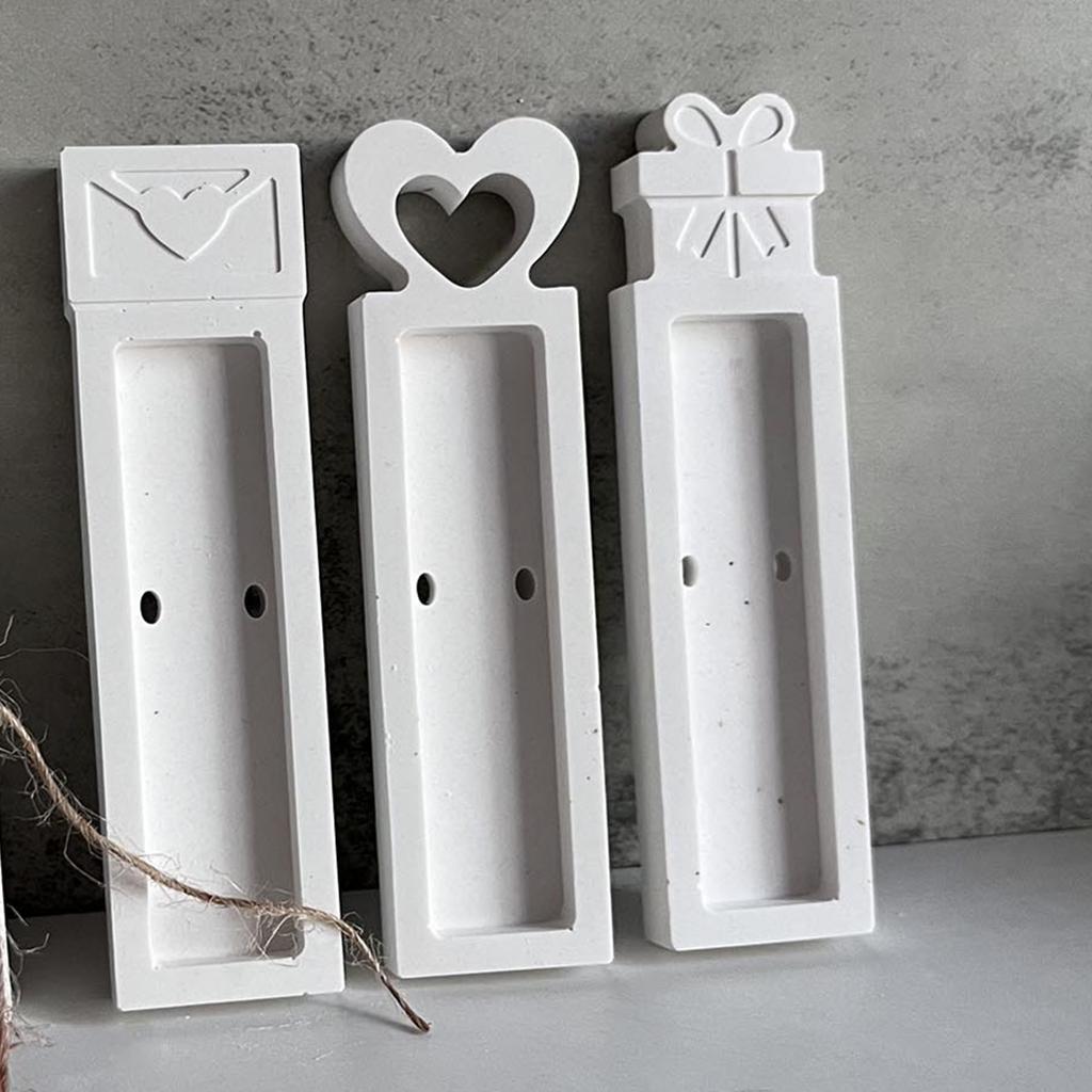 Valentine's Day Cash Gift Box Silicone Mold Chocolate Holder Plaster Glues Mould Easy Release Epoxy Resin Jewelry Mould