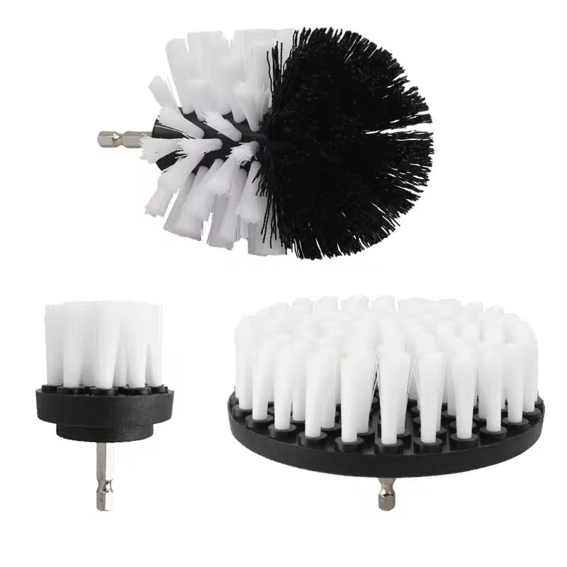 Multi-functional Electric Drill Brush Set Accessories Nylon Scrubber Brush Cleaning Tool For Floor Furniture Kitchen Bathroom