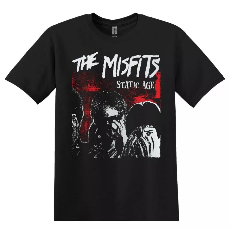 Misfits Static Age Punk T-shirt Size S-4XL