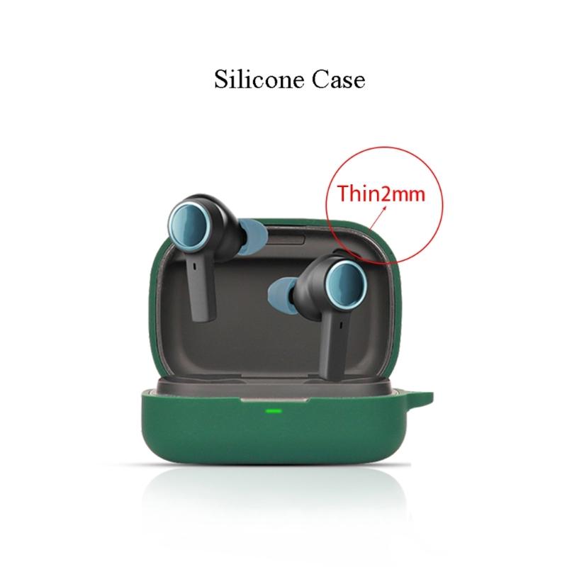 Compatible for EX Shockproof Wireless Earphone Sleeve Impact-resistant Housing Anti-dust Washable Soft Cover