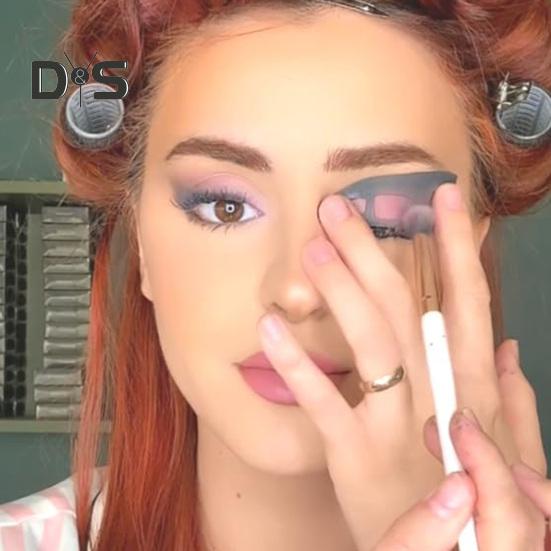 1/2/4 buc. Instrument pentru șablon pentru fard de pleoape, lavabil, reutilizabil, Asistent pentru fard de pleoape, Ghid de desen, Ghid de desen Șablon profesional de cartografiere a fardului de pleoape