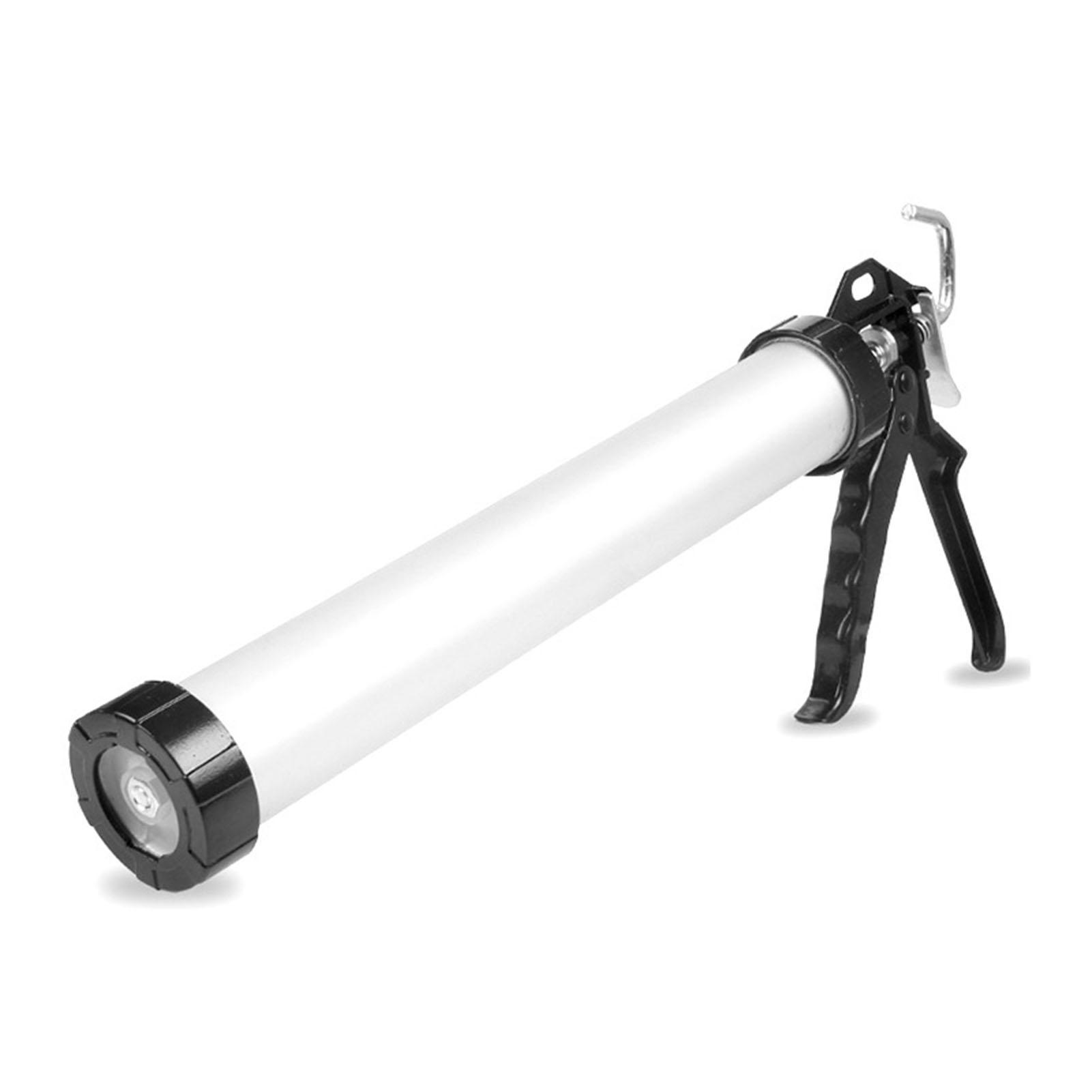 

Caulking Gun Handheld Aluminum Labor Saving Handle Rotatable Caulk Gun for Narrow Space Manual