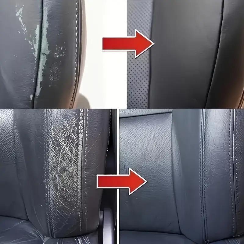Auto Scratch Remover & Interior Polish Wax Leather Plastic Restorer Paste Long-Lasting Protection Car Detailing Care
