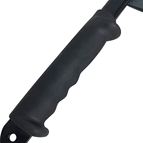 Sutekus Forged Hammer, High Strength, Comfortable Rubber Grip, for Camping, Peg Knocking and Pulling (Black)