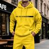 Men's Casual Hoodie with Large Pockets, Color Long Sleeve Sweatshirt