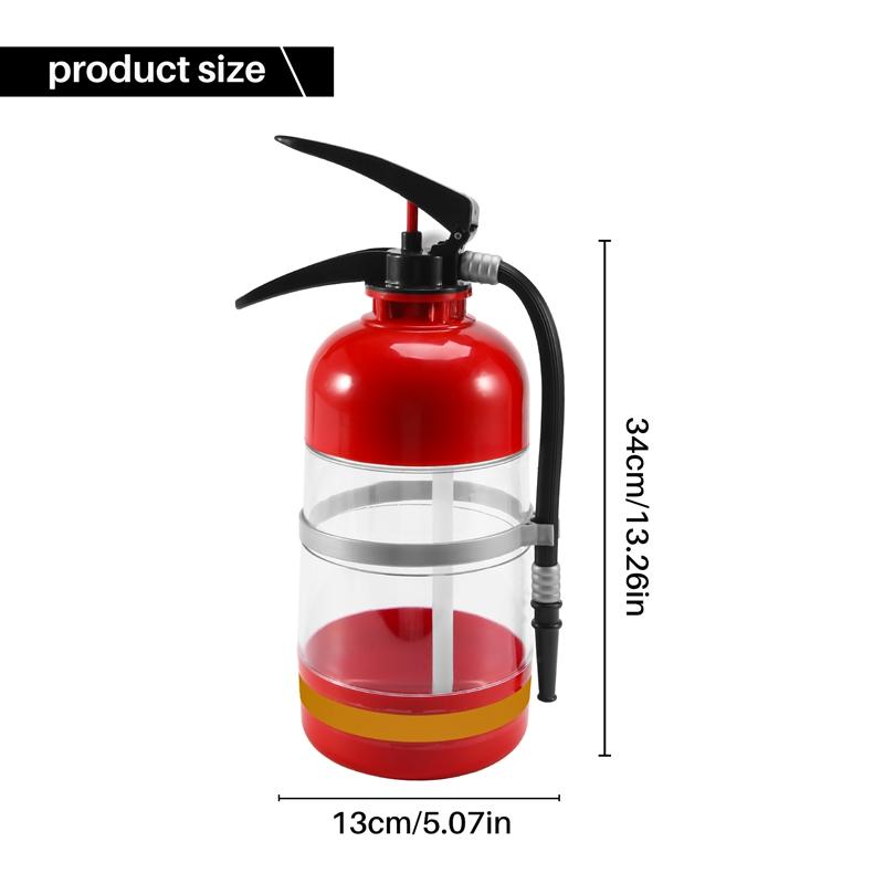 A96I-2L Fire Extinguisher Wine Drink Dispenser Party Beer Water Dispenser Beer Barrels Bar Beverage Liquor Drink Dispenser