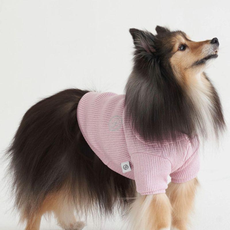 CROOKTHECHIHUAHUA Twinkle Sailor Collar Knit - Icy Pink