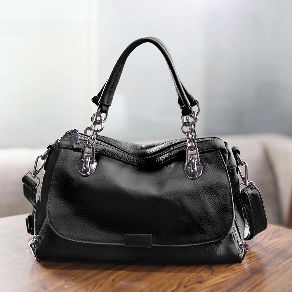 

Простая и модная роскошная сумка из натуральной кожи, сумка-тоут высокого качества на одно плечо