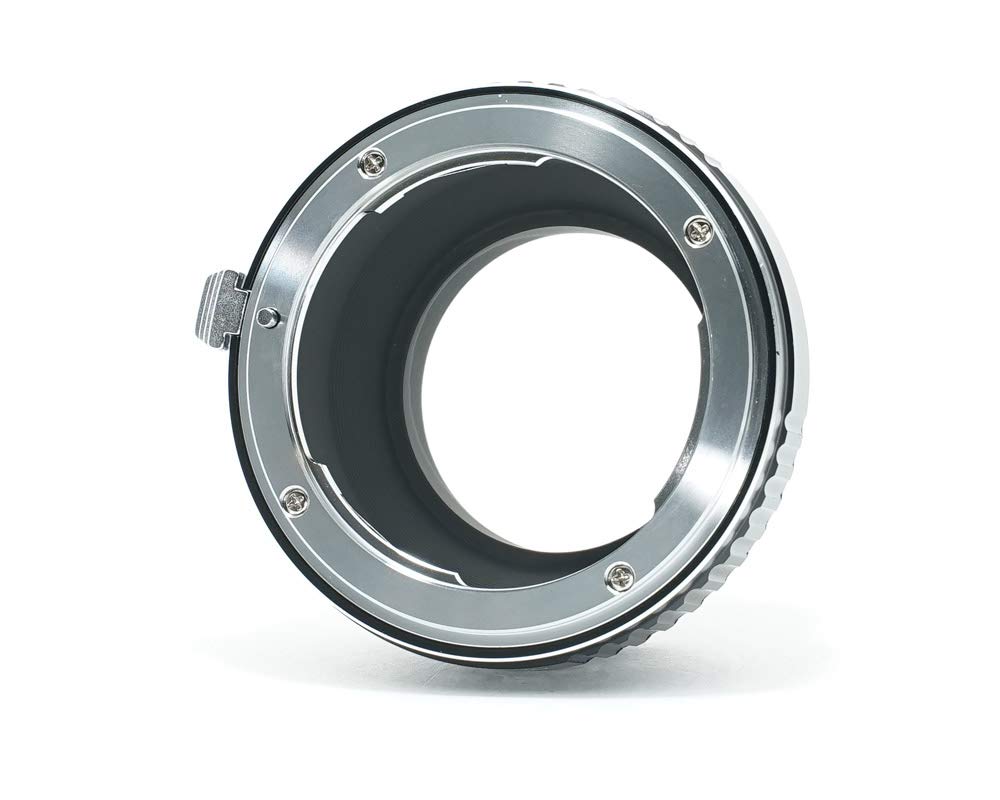 Adaptateur d'objectif Nikon AI vers monture Micro Four Thirds PRO avec chiffon d'objectif K&F m4/3 NF-M43-PRO (KFM43PRO)