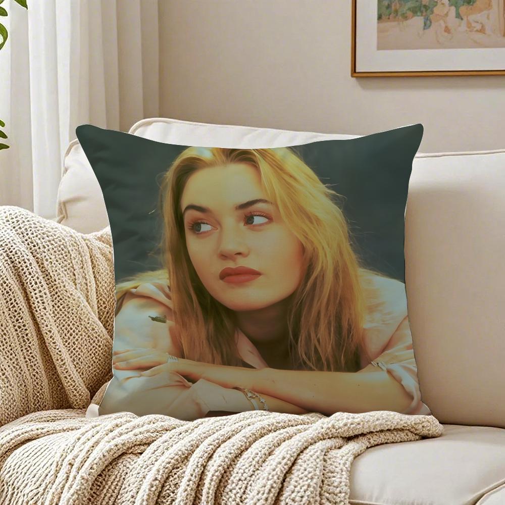 SScarlett Johansson Cushion Cover Pillowcase Antidustmite living Room Sofa Decor Cushion Room