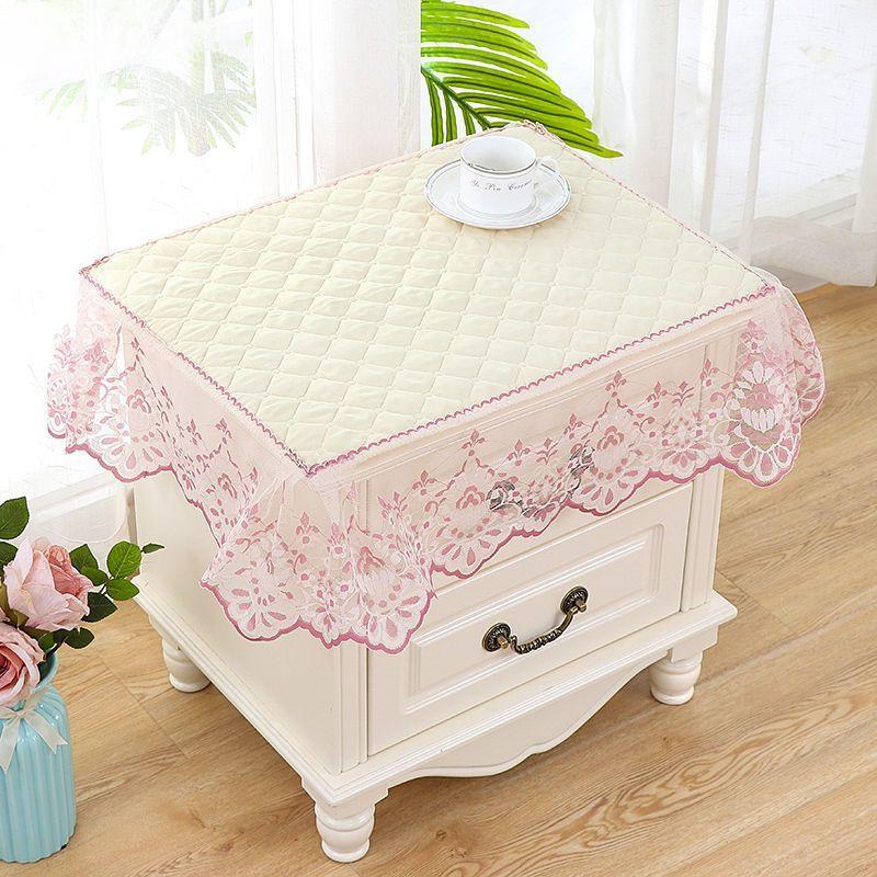 All-purpose Covers Dust-proof Bedside Table Mat Cabinet Protector Home Decor Modern Europe Dust Cover for Coffee Household