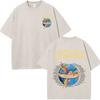 Karol G Viajando Por El Mundo Tropitour  Graphics T Shirt Unisex Women Fashion Cotton Loose Casual Vintage Washed Tshirts Tops