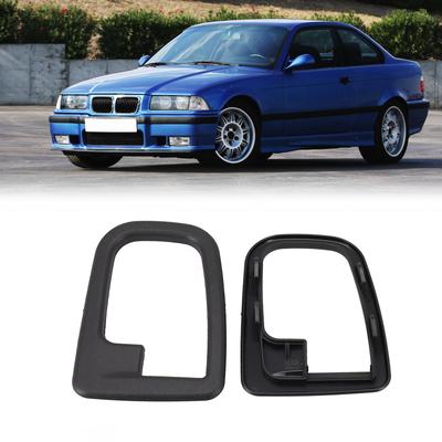2pcs Interior Doors Handles Covers For BMW E36 3 Series 1992-1999  For BMW Z3 Series 1996-2002 Cars Inner Auto Accessories