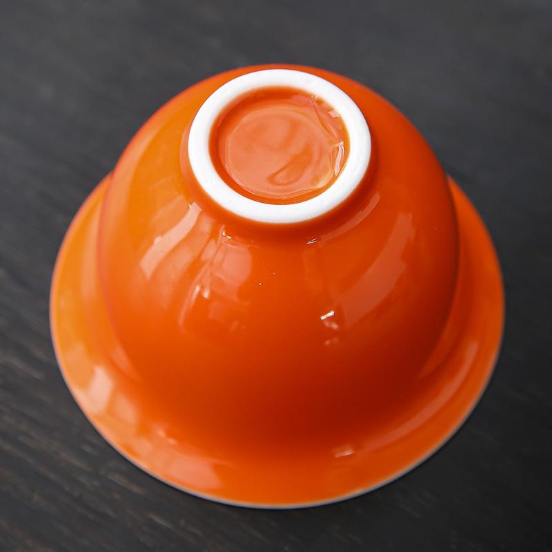 Change the Mouth of the Teacup Wedding Set, a Pair of Covered Bowls and Chopsticks, Red Festive Bowl Dowry Tea Set, Wedding Toasting Cup