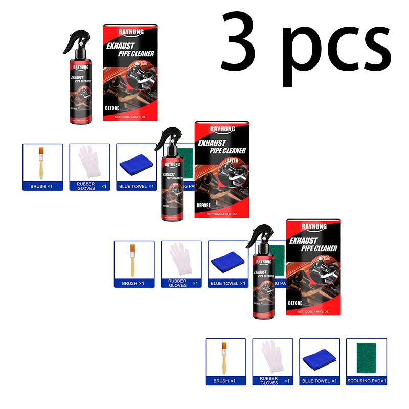 RAYHONG Car Exhaust Multifunctional Metal Rust Preventive Cleaner Tailpipe Motorcycle Equipment Maintenance