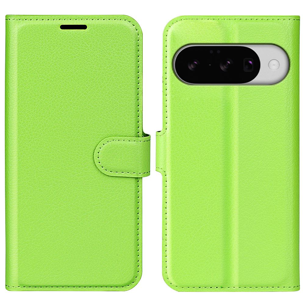 For Google Pixel 10 Wallet Case Litchi Texture Shockproof Leather Flip Stand Phone Cover