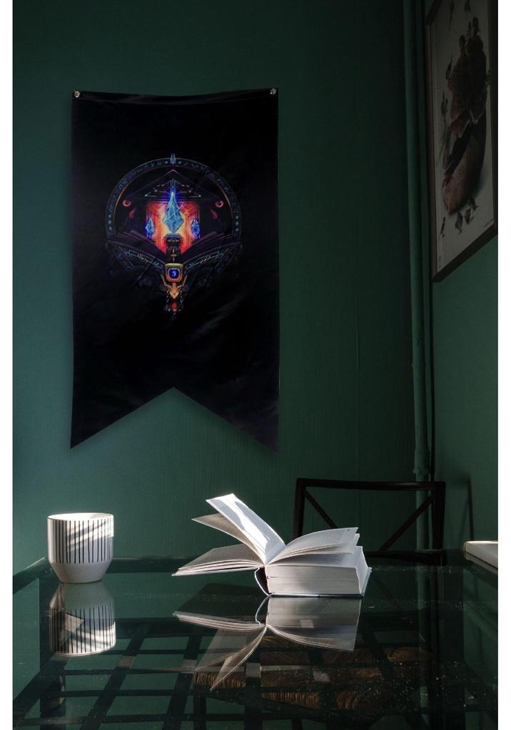 Hero Dark Flag KTV Theme Decoration for Living Room