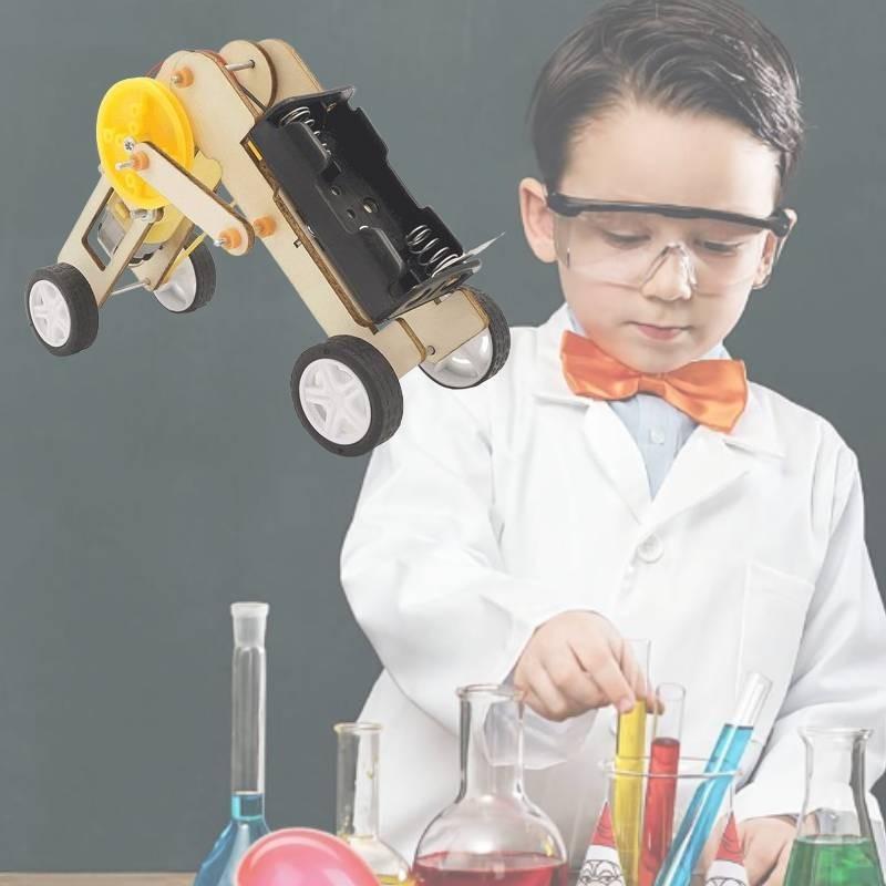 Educational Diy Wooden Worm Robot Kit For Elementary School Students