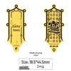 Pure Gold 999 Mobile Phone and Refrigerator Sticker Set: Princess Wealth Design with Gold Flakes