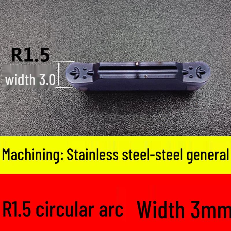 CNC Nut- und Abstechklingen: Edelstahl mggn/mgmn300/400 Einsätze
