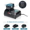 DC10SB Fast Lithium Battery Charger for Makita DC10WD / DC10WC / BL1015 / BL1016 / BL1021B / BL1041B 10.8V 12V LED Charger