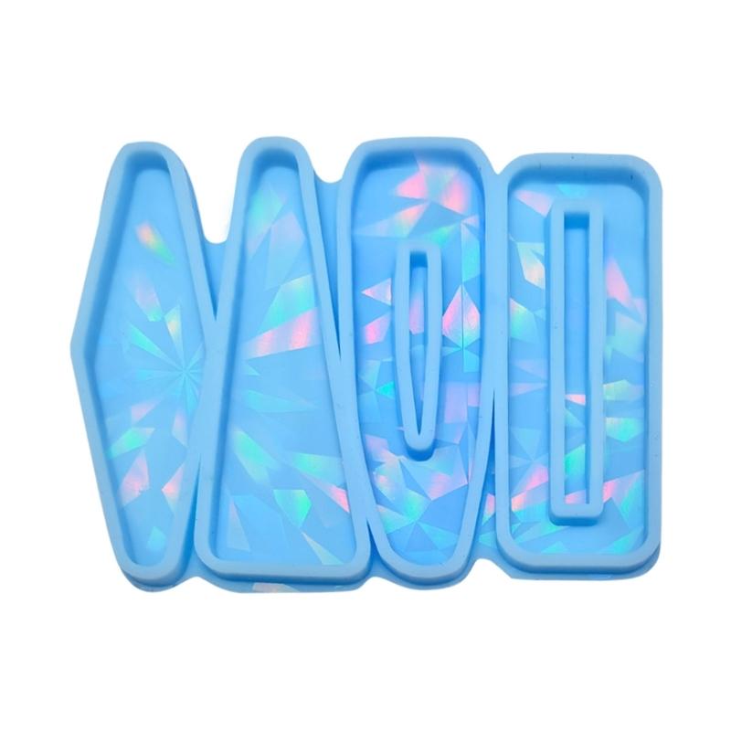 

Формы для силиконовой смолы, формы для заколок для волос, силиконовый инструмент для литья для эпоксидной смолы, художественная заколка для девочек, сделай сам, кулон, брелок синий